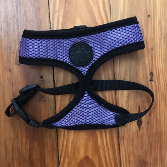 Other Small Dog Or Cat Harness Purple Cushioned Puppy Walking